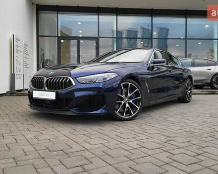 Синий БМВ 8 Series Gran Coupe, объемом двигателя 4.39 л и пробегом 63 тыс. км за 68900 $, фото 8 на Automoto.ua