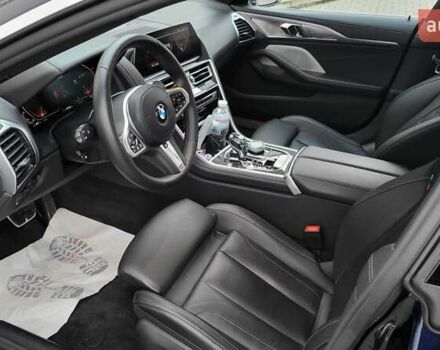 Синий БМВ 8 Series Gran Coupe, объемом двигателя 4.39 л и пробегом 63 тыс. км за 68900 $, фото 12 на Automoto.ua