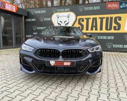 Синий БМВ 8 Series Gran Coupe, объемом двигателя 3 л и пробегом 20 тыс. км за 77000 $, фото 1 на Automoto.ua
