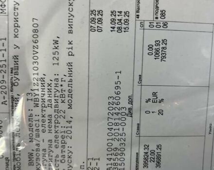 Серый БМВ И3, объемом двигателя 0 л и пробегом 90 тыс. км за 8250 $, фото 34 на Automoto.ua