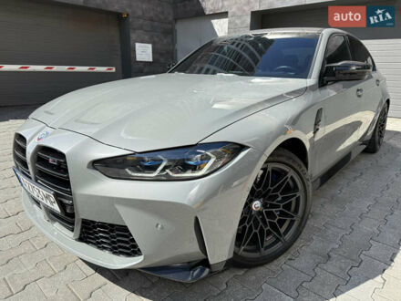 БМВ М3 2022 у Києві на Automoto.ua Сірий БМВ М3, об'ємом двигуна 3 л та пробігом 13 тис. км за 89500 $, фото 1 на Automoto.ua