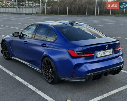 БМВ М3 2022 в Виннице на Automoto.ua Синий БМВ М3, объемом двигателя 2.99 л и пробегом 38 тыс. км за 75000 $, фото 7 на Automoto.ua