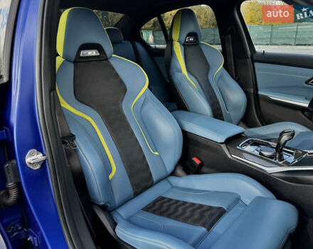 БМВ М3 2022 в Виннице на Automoto.ua Синий БМВ М3, объемом двигателя 2.99 л и пробегом 38 тыс. км за 75000 $, фото 22 на Automoto.ua