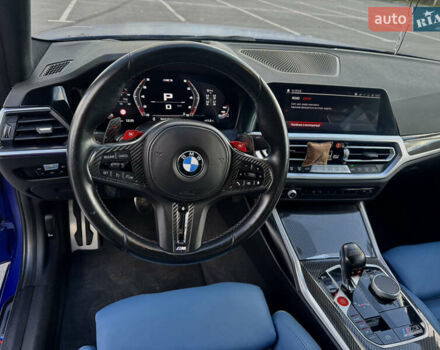 БМВ М3 2022 в Виннице на Automoto.ua Синий БМВ М3, объемом двигателя 2.99 л и пробегом 38 тыс. км за 75000 $, фото 20 на Automoto.ua