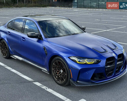 БМВ М3 2022 в Виннице на Automoto.ua Синий БМВ М3, объемом двигателя 2.99 л и пробегом 38 тыс. км за 75000 $, фото 6 на Automoto.ua