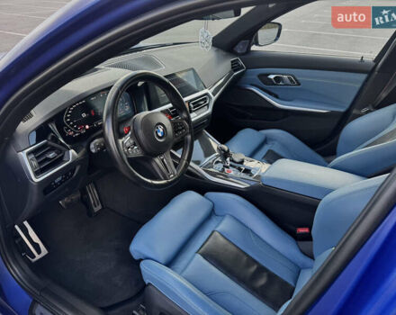 БМВ М3 2022 в Виннице на Automoto.ua Синий БМВ М3, объемом двигателя 2.99 л и пробегом 38 тыс. км за 75000 $, фото 18 на Automoto.ua