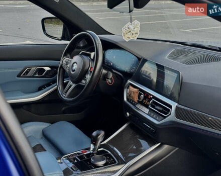 БМВ М3 2022 в Виннице на Automoto.ua Синий БМВ М3, объемом двигателя 2.99 л и пробегом 38 тыс. км за 75000 $, фото 24 на Automoto.ua