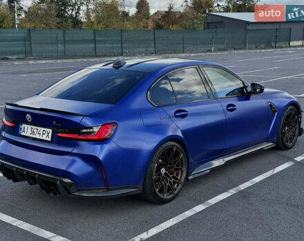 БМВ М3 2022 в Виннице на Automoto.ua Синий БМВ М3, объемом двигателя 2.99 л и пробегом 38 тыс. км за 75000 $, фото 8 на Automoto.ua