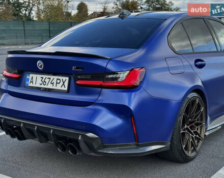 БМВ М3 2022 в Виннице на Automoto.ua Синий БМВ М3, объемом двигателя 2.99 л и пробегом 38 тыс. км за 75000 $, фото 9 на Automoto.ua