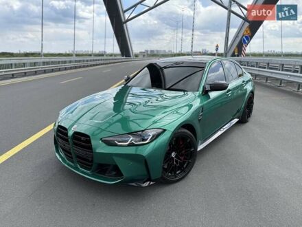 БМВ М3 2022 у Києві на Automoto.ua Зелений БМВ М3, об'ємом двигуна 2.99 л та пробігом 22 тис. км за 88800 $, фото 1 на Automoto.ua