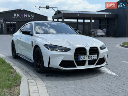 БМВ M4 2021 в Ивано-Франковске на Automoto.ua Белый БМВ M4, объемом двигателя 2.99 л и пробегом 26 тыс. км за 90000 $, фото 1 на Automoto.ua