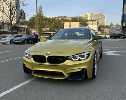 Желтый БМВ M4, объемом двигателя 3 л и пробегом 73 тыс. км за 45000 $, фото 1 на Automoto.ua