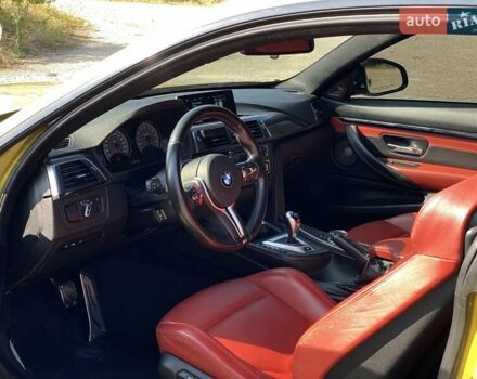 Желтый БМВ M4, объемом двигателя 2.98 л и пробегом 105 тыс. км за 44900 $, фото 10 на Automoto.ua