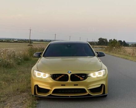 Желтый БМВ M4, объемом двигателя 2.98 л и пробегом 105 тыс. км за 44900 $, фото 1 на Automoto.ua