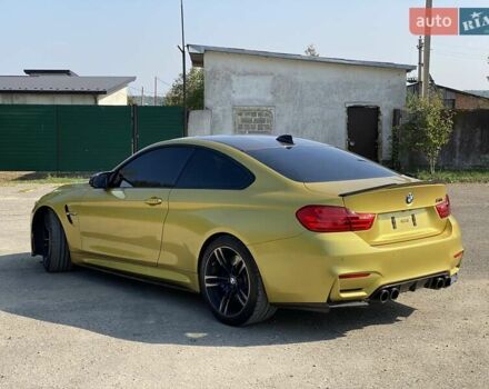 Желтый БМВ M4, объемом двигателя 2.98 л и пробегом 105 тыс. км за 44900 $, фото 5 на Automoto.ua