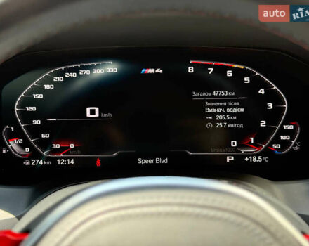 Серый БМВ M4, объемом двигателя 3 л и пробегом 49 тыс. км за 75000 $, фото 3 на Automoto.ua