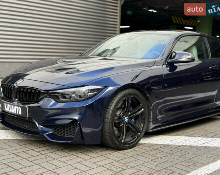 Синий БМВ M4, объемом двигателя 3 л и пробегом 90 тыс. км за 32500 $, фото 1 на Automoto.ua