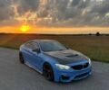 Синий БМВ M4, объемом двигателя 3 л и пробегом 77 тыс. км за 35000 $, фото 1 на Automoto.ua