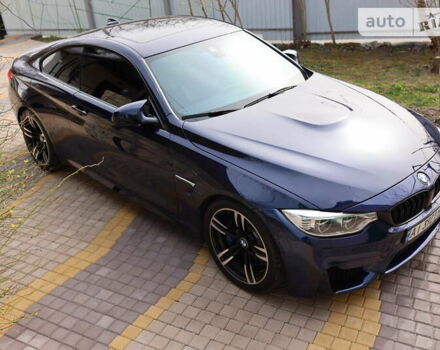 Синий БМВ M4, объемом двигателя 2.98 л и пробегом 50 тыс. км за 47000 $, фото 1 на Automoto.ua