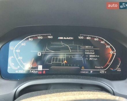 Синий БМВ M4, объемом двигателя 3 л и пробегом 61 тыс. км за 22500 $, фото 8 на Automoto.ua