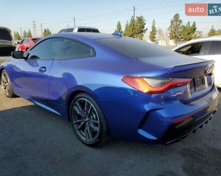 Синий БМВ M4, объемом двигателя 3 л и пробегом 61 тыс. км за 22500 $, фото 1 на Automoto.ua