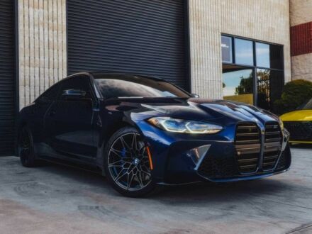 БМВ M4 2021 в Киеве на Automoto.ua Синий БМВ M4, объемом двигателя 3 л и пробегом 26 тыс. км за 49700 $, фото 1 на Automoto.ua