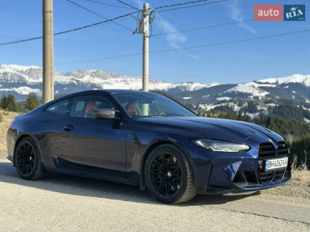 БМВ M4 2021 в Одессе на Automoto.ua Синий БМВ M4, объемом двигателя 2.99 л и пробегом 20 тыс. км за 85000 $, фото 1 на Automoto.ua