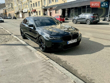 БМВ М5 2021 в Харькове на Automoto.ua Черный БМВ М5, объемом двигателя 4.39 л и пробегом 52 тыс. км за 91000 $, фото 1 на Automoto.ua