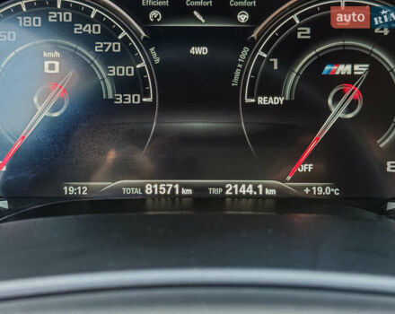 БМВ М5 2019 у Трускавце на Automoto.ua Сірий БМВ М5, об'ємом двигуна 4.39 л та пробігом 82 тис. км за 90000 $, фото 28 на Automoto.ua