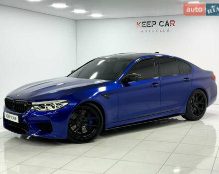 Синий БМВ М5, объемом двигателя 4.39 л и пробегом 79 тыс. км за 74999 $, фото 1 на Automoto.ua