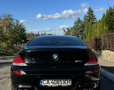Черный БМВ М6, объемом двигателя 5 л и пробегом 125 тыс. км за 37500 $, фото 4 на Automoto.ua