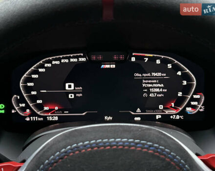 Черный БМВ M8, объемом двигателя 4.4 л и пробегом 79 тыс. км за 76000 $, фото 18 на Automoto.ua