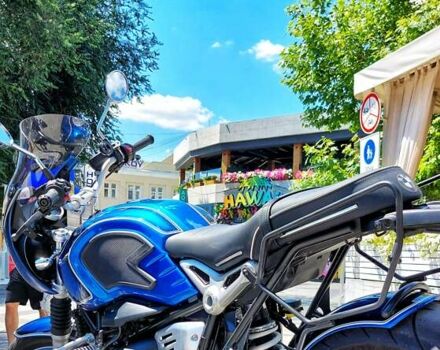 Синий БМВ R Nine T 1200, объемом двигателя 1.2 л и пробегом 1 тыс. км за 17900 $, фото 8 на Automoto.ua
