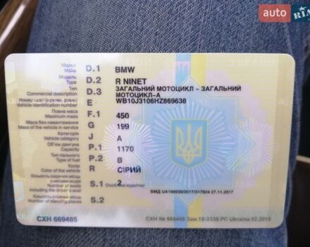 Серый БМВ R nineT, объемом двигателя 1.2 л и пробегом 1 тыс. км за 15000 $, фото 1 на Automoto.ua