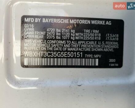 Білий БМВ Х1, об'ємом двигуна 2 л та пробігом 87 тис. км за 2700 $, фото 12 на Automoto.ua