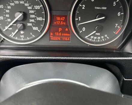 Черный БМВ Х1, объемом двигателя 2 л и пробегом 152 тыс. км за 12300 $, фото 6 на Automoto.ua