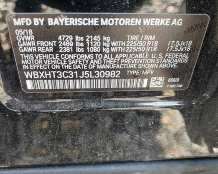 Черный БМВ Х1, объемом двигателя 2 л и пробегом 121 тыс. км за 3100 $, фото 12 на Automoto.ua