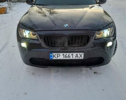 Черный БМВ Х1, объемом двигателя 2 л и пробегом 212 тыс. км за 12000 $, фото 1 на Automoto.ua