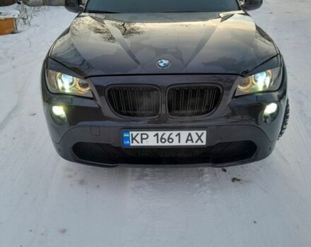 Черный БМВ Х1, объемом двигателя 2 л и пробегом 212 тыс. км за 12500 $, фото 1 на Automoto.ua