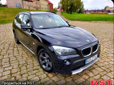 Черный БМВ Х1, объемом двигателя 2 л и пробегом 300 тыс. км за 8750 $, фото 1 на Automoto.ua