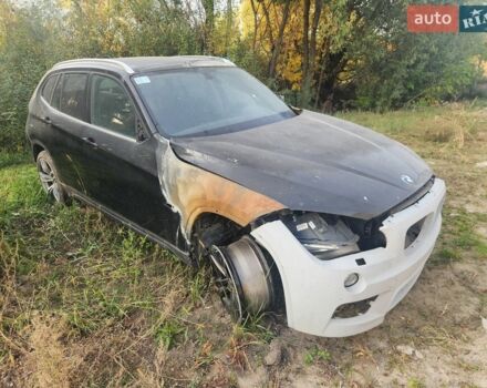Черный БМВ Х1, объемом двигателя 2 л и пробегом 200 тыс. км за 1550 $, фото 1 на Automoto.ua