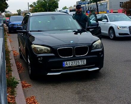 Черный БМВ Х1, объемом двигателя 2 л и пробегом 326 тыс. км за 11500 $, фото 1 на Automoto.ua