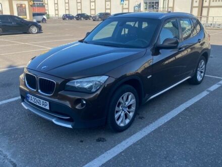 Коричневый БМВ Х1, объемом двигателя 2 л и пробегом 245 тыс. км за 9500 $, фото 1 на Automoto.ua