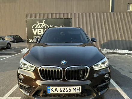 БМВ Х1 2016 в Киеве на Automoto.ua Коричневый БМВ Х1, объемом двигателя 2 л и пробегом 79 тыс. км за 24000 $, фото 1 на Automoto.ua