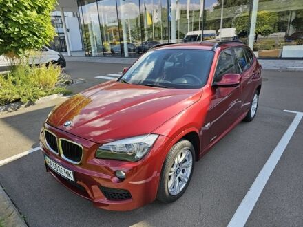Красный БМВ Х1, объемом двигателя 2 л и пробегом 55 тыс. км за 18500 $, фото 1 на Automoto.ua
