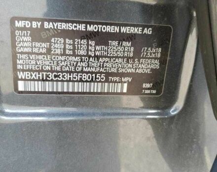 Серый БМВ Х1, объемом двигателя 0 л и пробегом 94 тыс. км за 2500 $, фото 12 на Automoto.ua