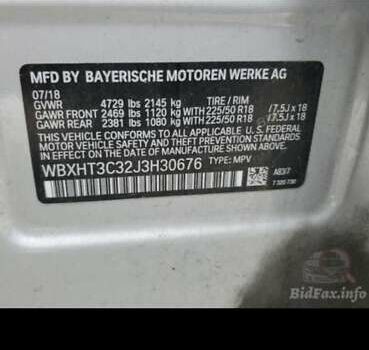 Сірий БМВ Х1, об'ємом двигуна 2 л та пробігом 189 тис. км за 16500 $, фото 27 на Automoto.ua