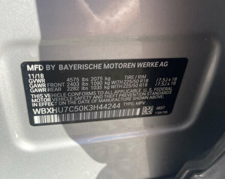 Серый БМВ Х1, объемом двигателя 2 л и пробегом 82 тыс. км за 19300 $, фото 5 на Automoto.ua