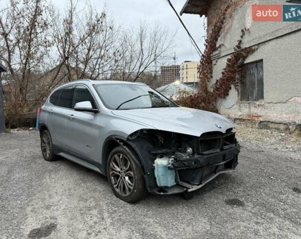 Серый БМВ Х1, объемом двигателя 2 л и пробегом 175 тыс. км за 10700 $, фото 1 на Automoto.ua