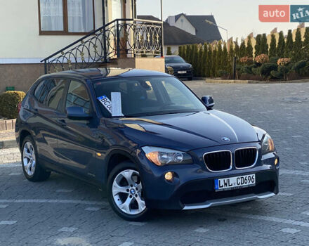 Синий БМВ Х1, объемом двигателя 2 л и пробегом 300 тыс. км за 8899 $, фото 4 на Automoto.ua